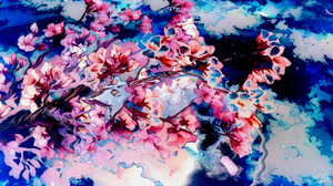 Flower Reflection Water 1920x1080 Wallpaper