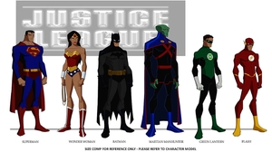 Batman Dc Comics Flash Green Lantern Justice League Martian Manhunter Superman Wonder Woman 1440x818 Wallpaper