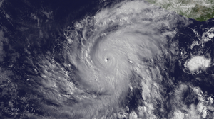 Hurricane Pacific NASA Aerial 2048x1152 Wallpaper